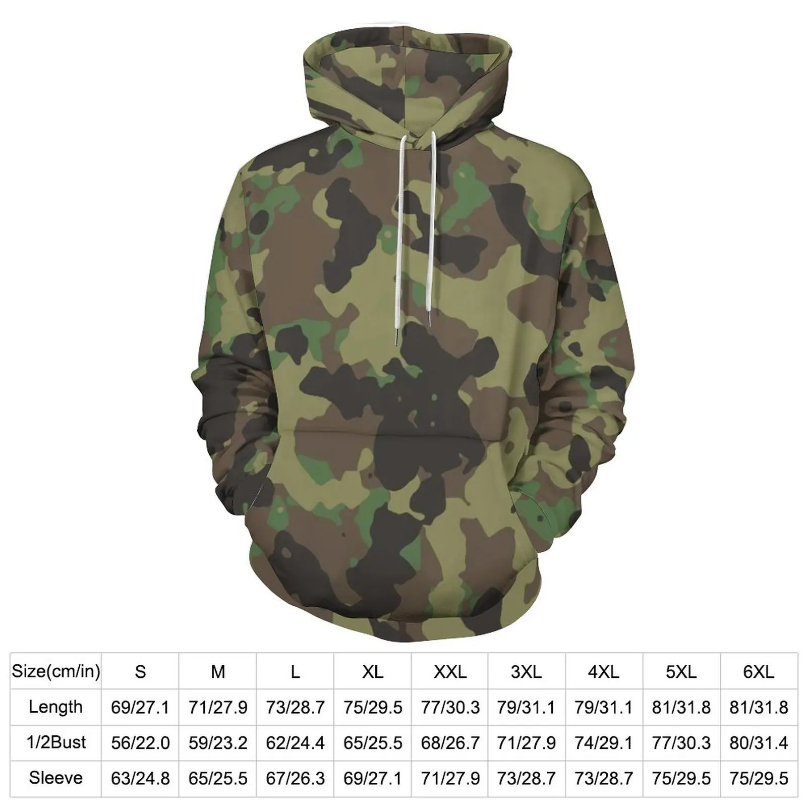 Military Camo Casual Hoodies Camouflage Army Y2k Pullover Hoodie Ladies Long Sleeve Harajuku Graphic Loose Oversized Top