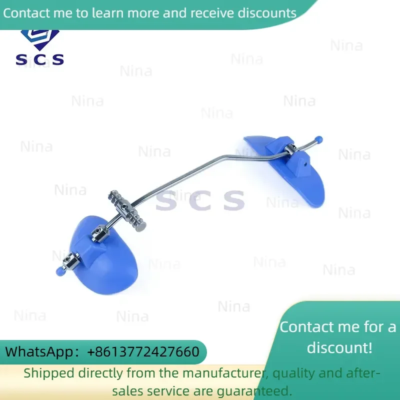 Blue Color Oral Hygiene Orthodontic Treatment Tool Traction Device view 3