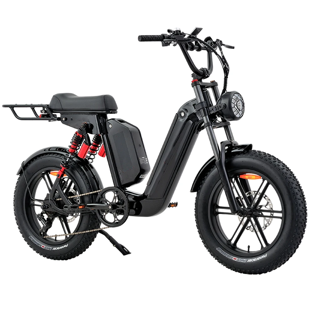 

SXLL задний приводной двигатель 20 "* 4,0" с дистанционным управлением и двойной батареей, модный дизайн, электрический велосипед, 500 Вт, 48 В, настройка электровелосипеда