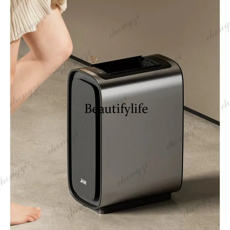 Intelligent induction trash can household toilet bathroom kitchen electric automatic cover