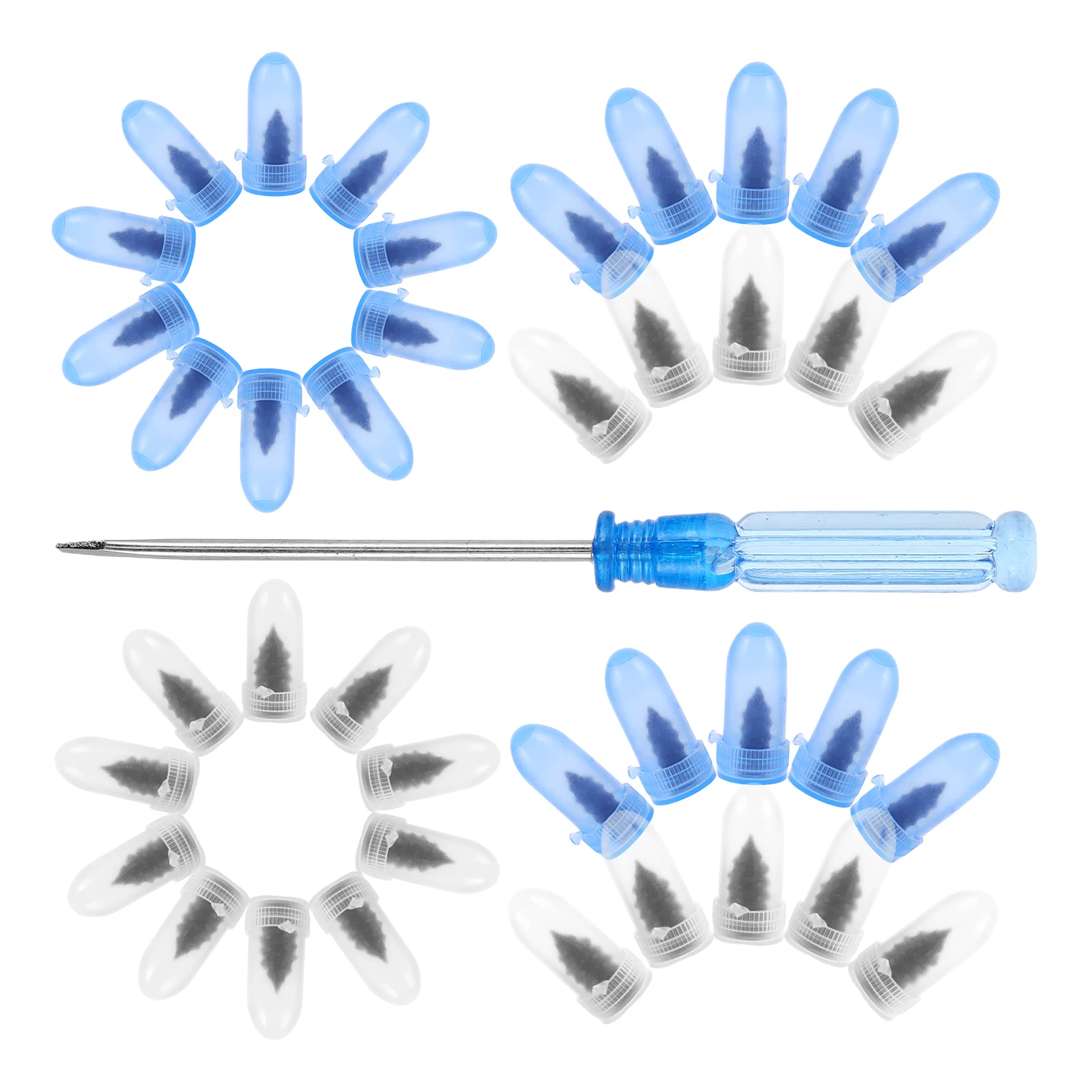 

1Set Tire Repair Screw Plugs Kit Quick Easy Fix Rubber Nails Heavy Duty Professional Safety Seal Tools Tire Repair Nail Plugs