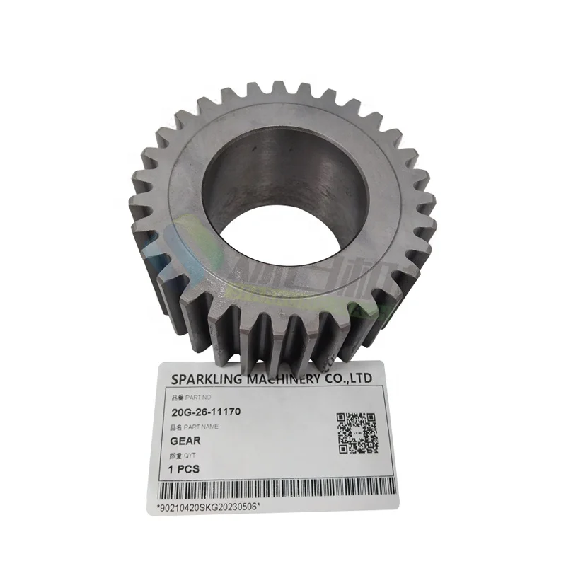 

SKGM 20G-26-11170 PC150 PC180 Construction Machinery Parts Gear 20G-26-11170