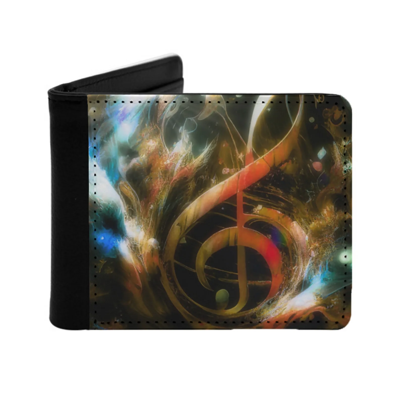 

Mystic Music Notes Новый кошелек с принтом Короткие мужские кошельки Держатель для кредитных карт Кошельки Mystic Музыкальные ноты Музыкальные ноты