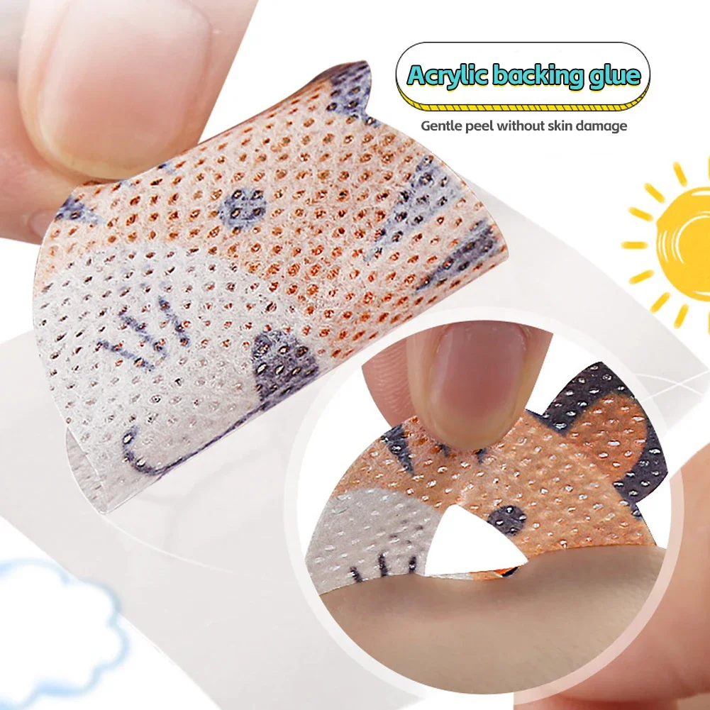 30 قطعة ملصقات الكرتون مكافحة الشخير للأطفال ليلة النوم الشفاه الأنف التنفس تحسين التصحيح الفم تصحيح ملصق الشريط