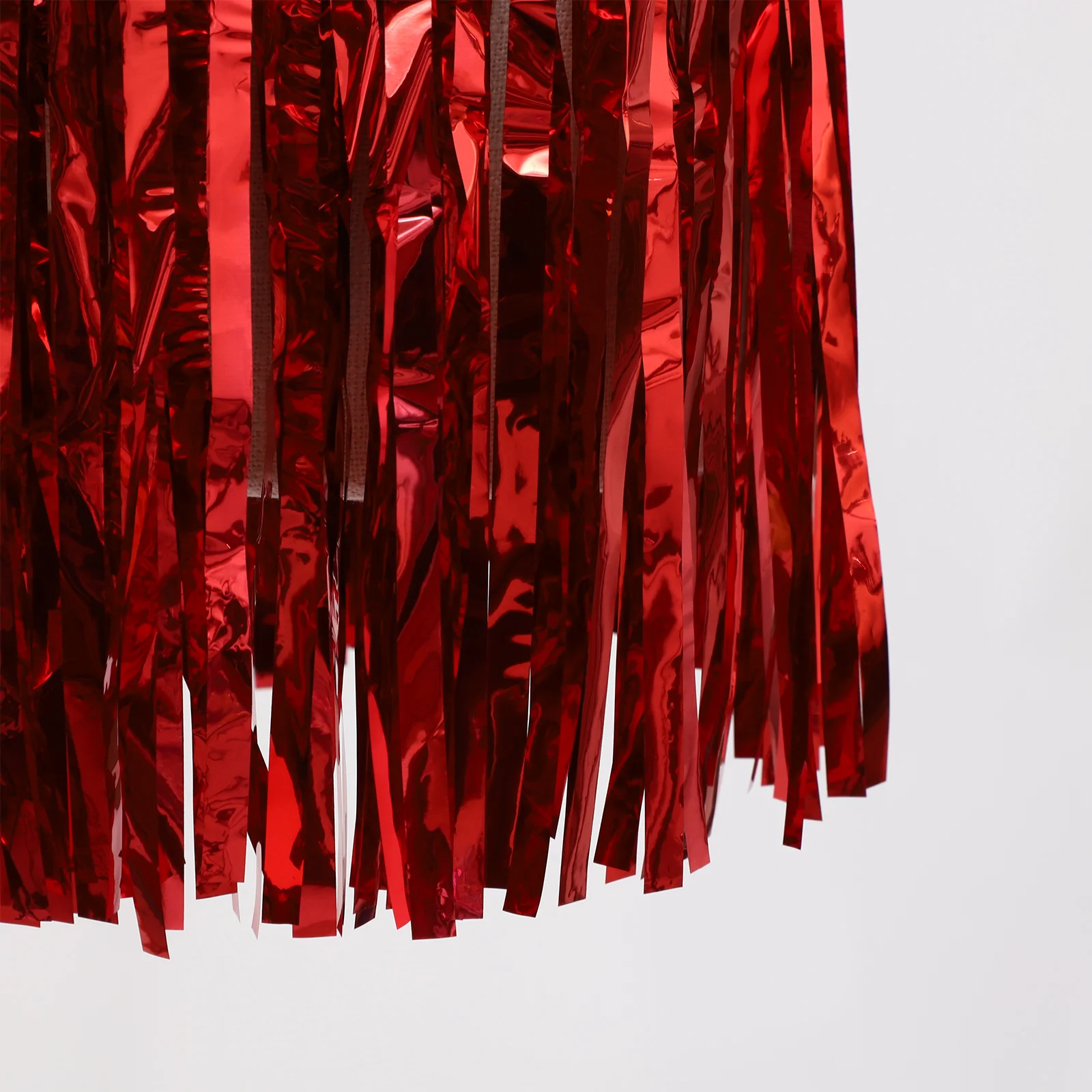 هاواي التشجيع مهدب التنانير النساء لامعة الترتر شرابات معدنية تنورة رقص اللاتينية الرقص الجاز ملابس رقص الشارع الشهير