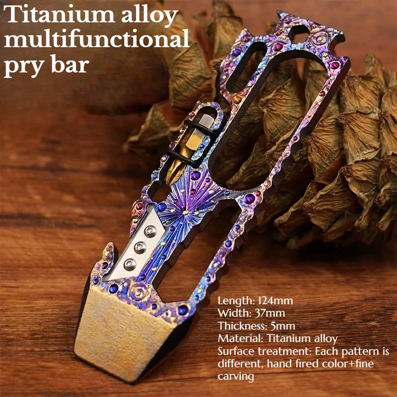 Outil multifonctionnel d'extér - Titanium Pry Bar avis et prix