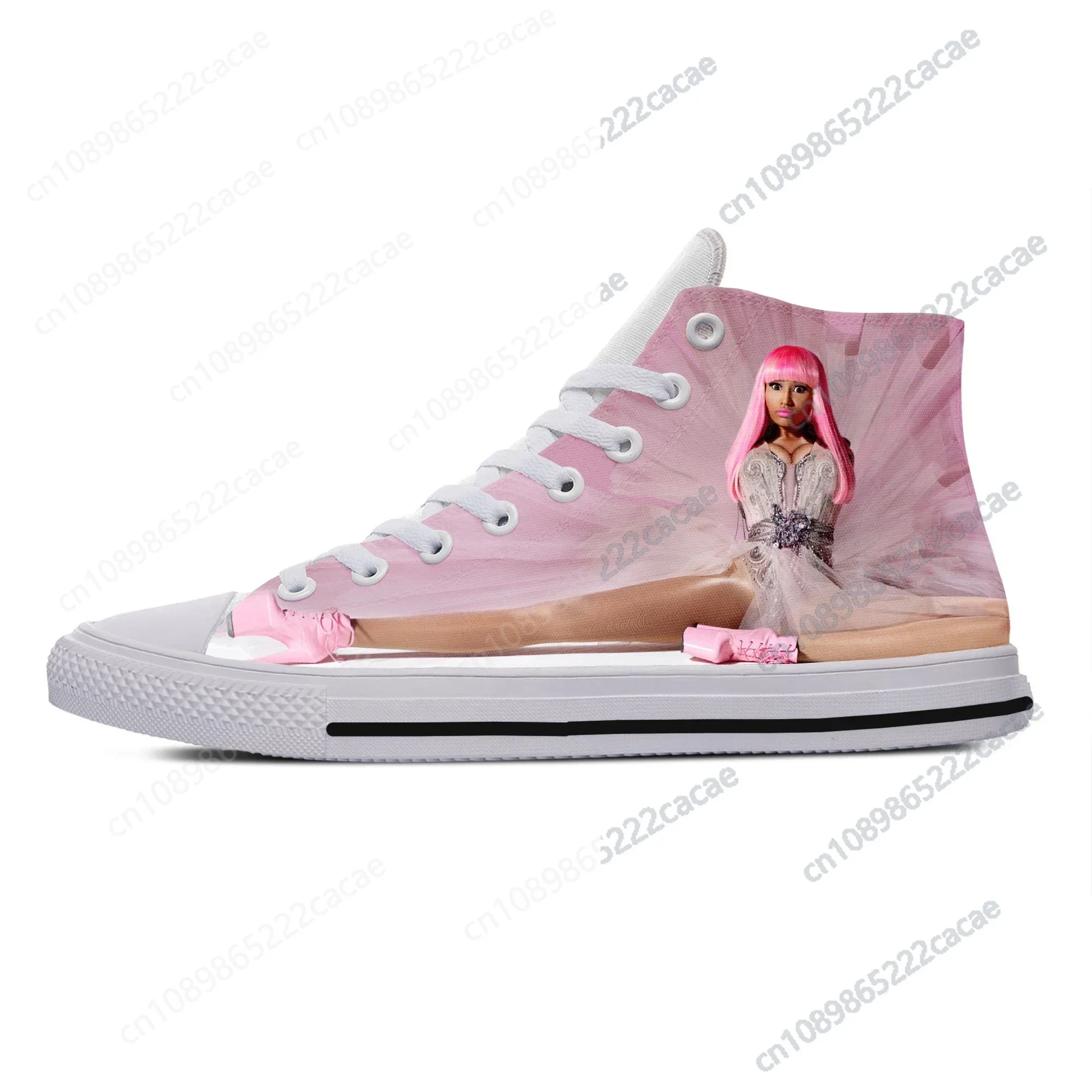 

Hot Cool Fashion Hip Hop Summer High Quality Latest Sneakers Casual Shoes Men Women Nicki Minaj High Help Classic Board Shoes