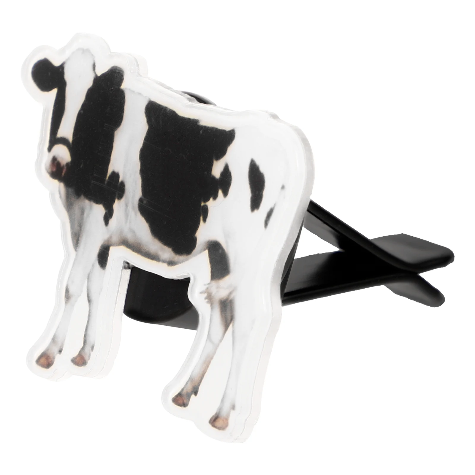 

Car Air Conditioning Outlet Decorations Acrylic Vent Clips Dashboard Car Interior Decor Unique Cow Design Easy Installation