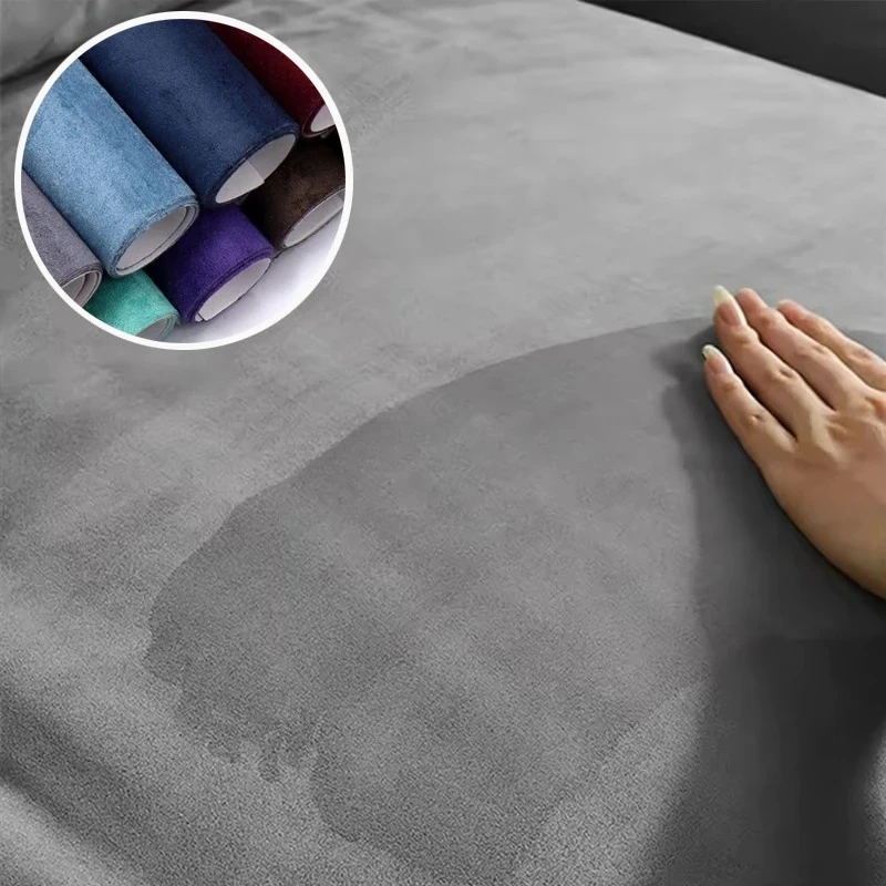 

100/200/300x149cm Suede Self Adhesive Fabric Cloth for Car A B C Pillar Interior Upholstery Wrap Door Jewelry Box Trim Fabrics