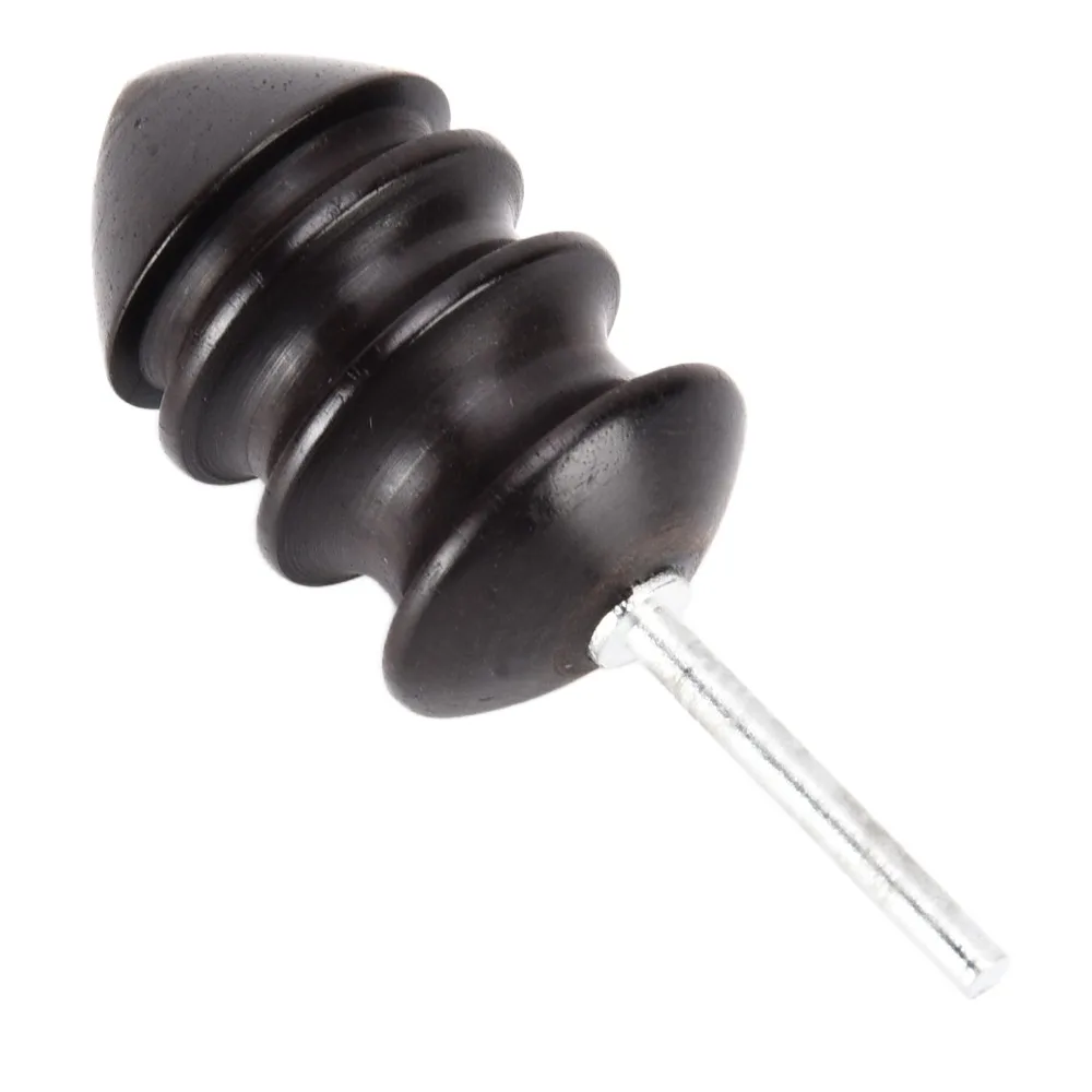 2Pcs Comfortable Grip Leather Burnishing Tool Polishing Head Design Leather Edge Burnisher Polished Rod Tool Belt Making