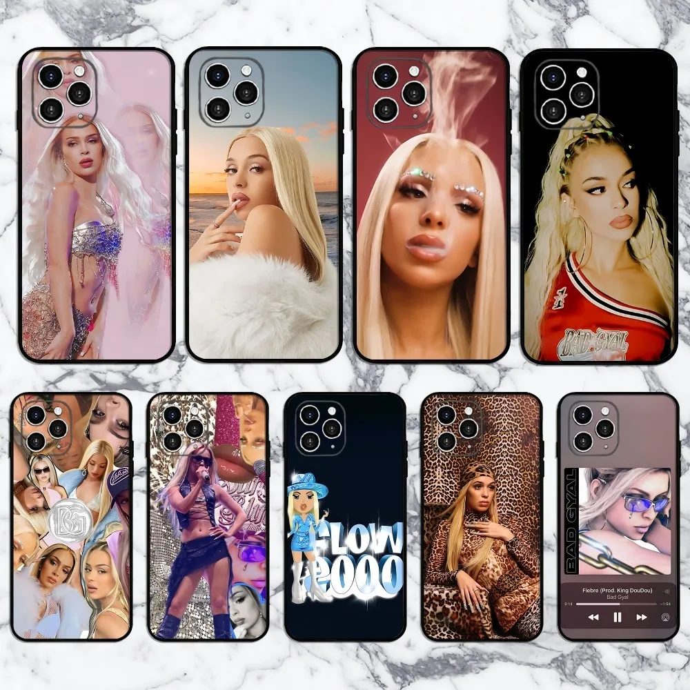 Singer B- Bad G-Gyal LA JOIA Phone Case For Iphone 16 15 11 13 14 Pro Max 7 8 Plus X Xr Xs Max 12mini Cover Case