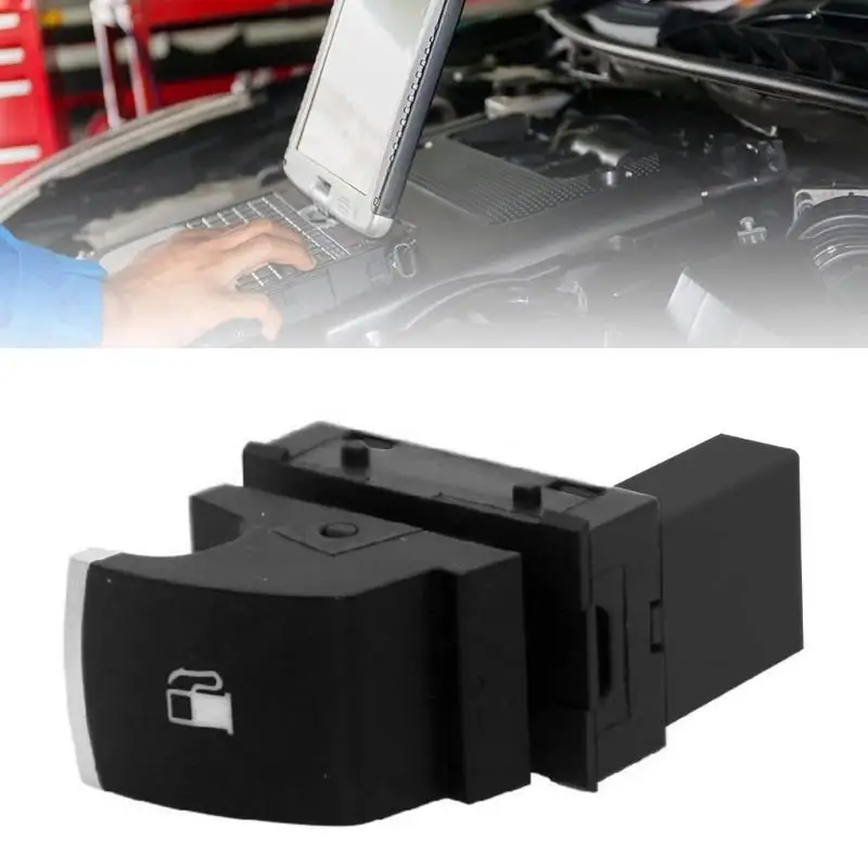 

652F Car Interior Maintenance Tanks Door Release Control Oil Gas Caps Button for Golf MK5, Rabbit 1KD959833