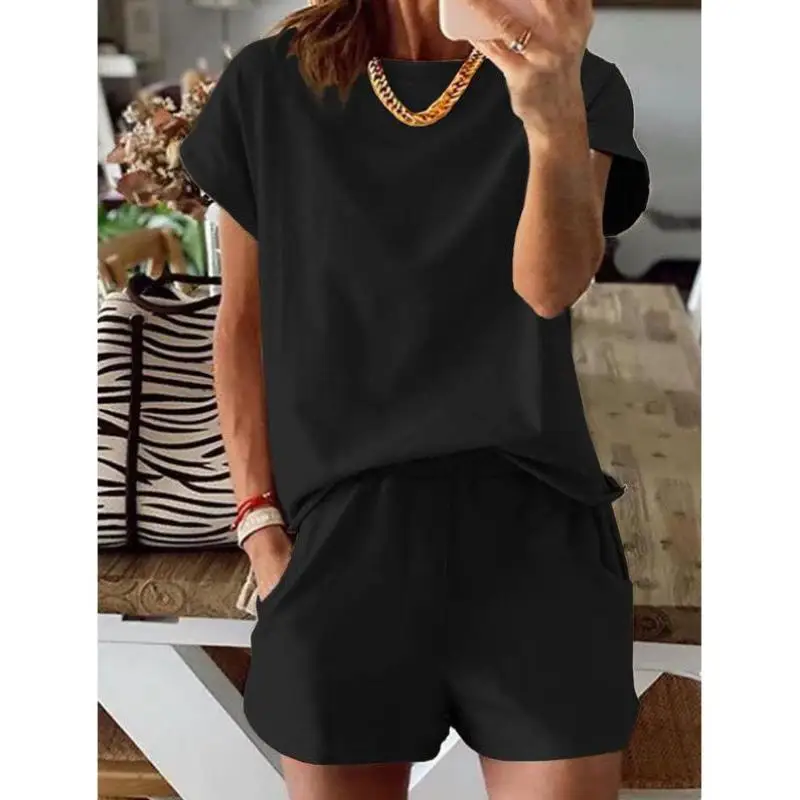 

Men's Casual Sportswear Set Women's Color Set New Cross-Border Sle Comfortable Breathable Seven-Sve Autumn Outfit