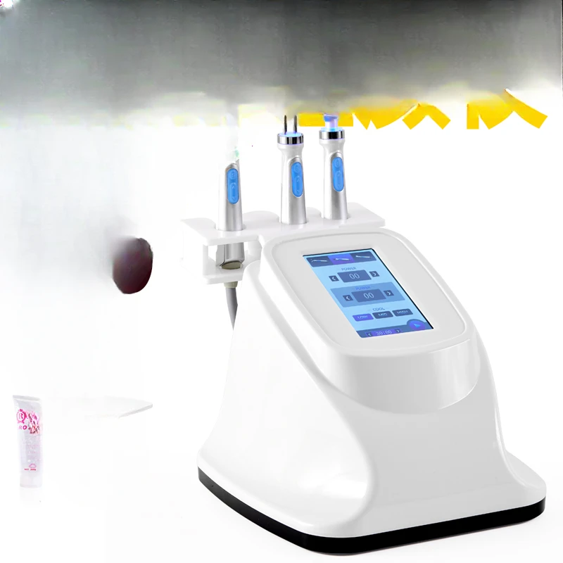 Lifting and firming skin rejuvenation beauty salon facial ice thermal conductivity micro-electricity introducer