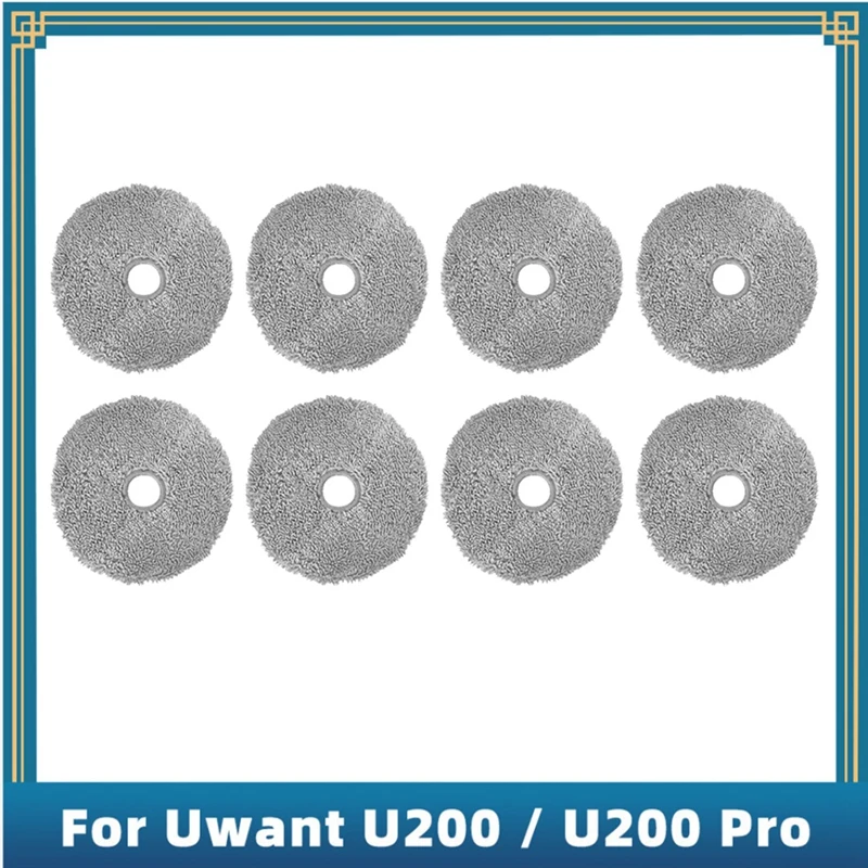 

Washable Mop Cloth For Lydsto W2 / UWANT U200 Robotic Vacuum Cleaer Replacement Spare Parts Mopping Pad-Retail