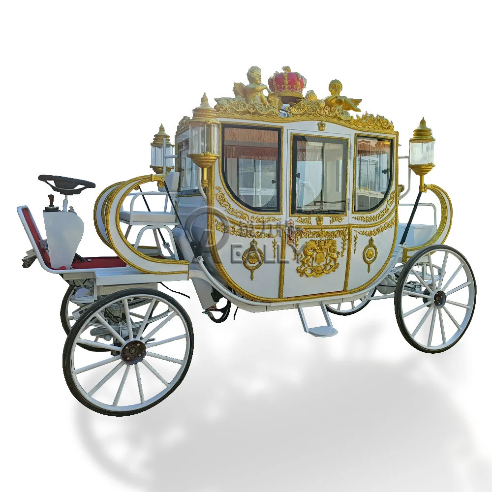 سندريلا اليقطين النقل الملكي الحصان تعادل النقل عيد الميلاد الزفاف ديكور مخصص