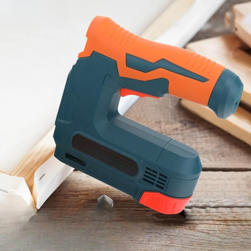 Electric code nail gun charging wireless nail beater air shooting straight  lithium battery woodworking gun