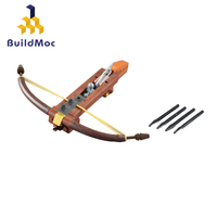 Moc Weapon Crossbow With Arrows Building Blocks Set Operative Mini Creative Assembly Brick Toys Children Christmas Birthday Gift