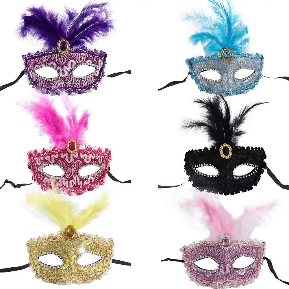 Carnival Costume Props Masquerade Cosplay Mask Halloween  Masks Half Face Mask Prom Party Supplies Party Cosplay Props