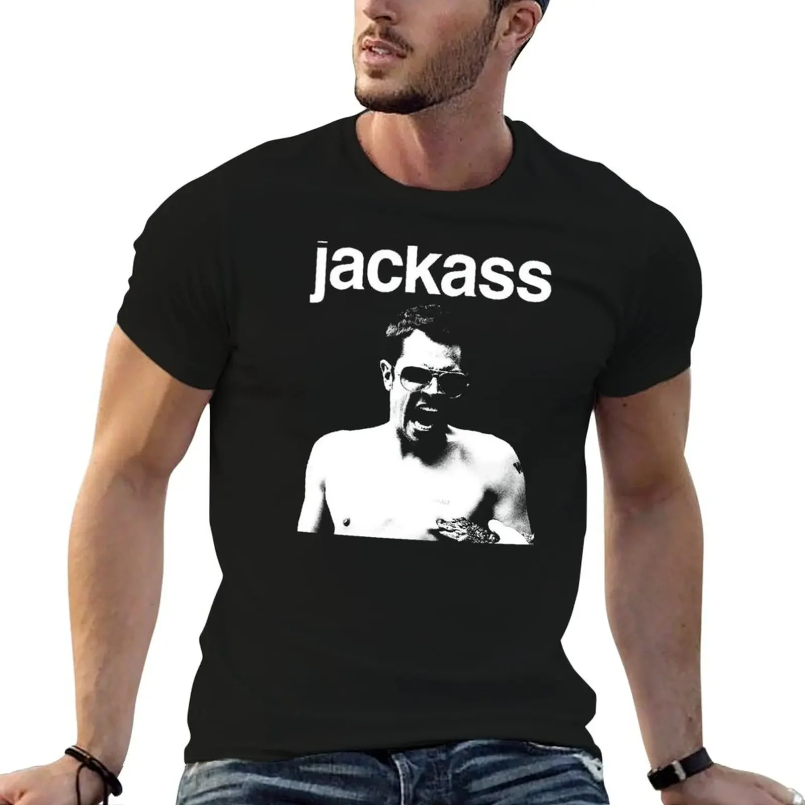 Jackass T-Shirt clothes boys whites quick drying sublime mens t shirts pack