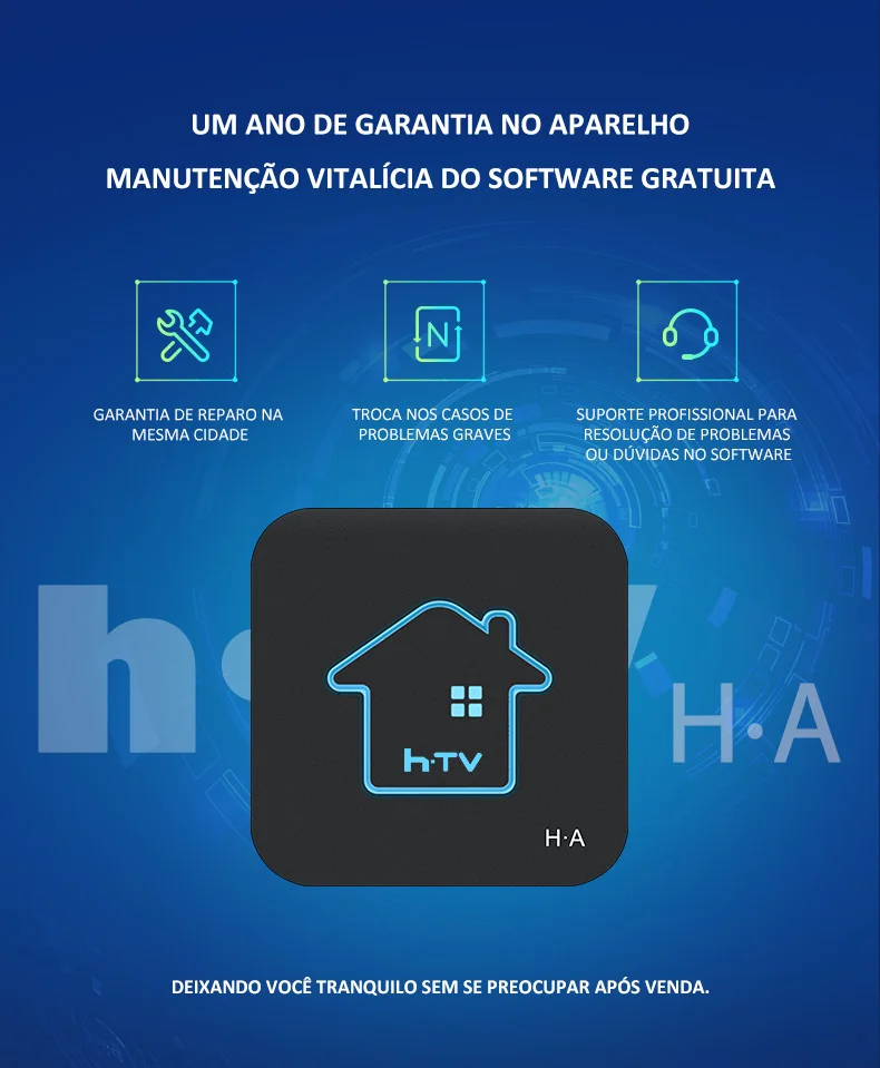 HTV8 100% original Android TV Box