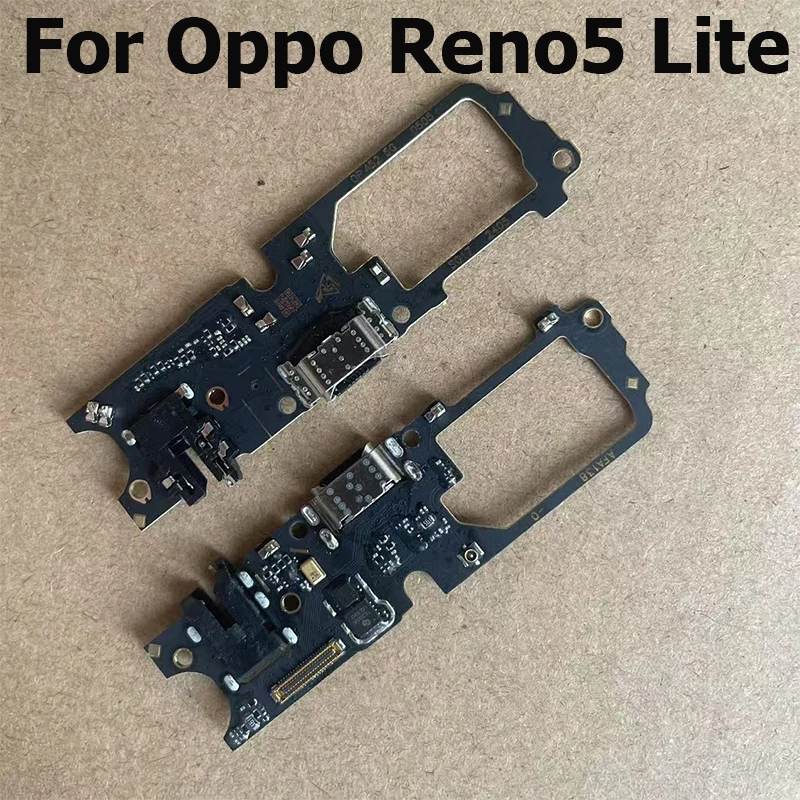 

Новинка для Oppo Reno5 Reno 5 Lite, USB-док-станция для зарядки, печатная плата, разъем для зарядного устройства, гибкий кабель