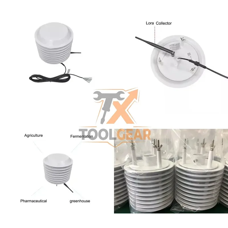 2026hotsale* Modbus Outdoor Sensor Solar Radiation Shield Measures Atmosphere Temperature Humidity Illuminance OEM & ODM