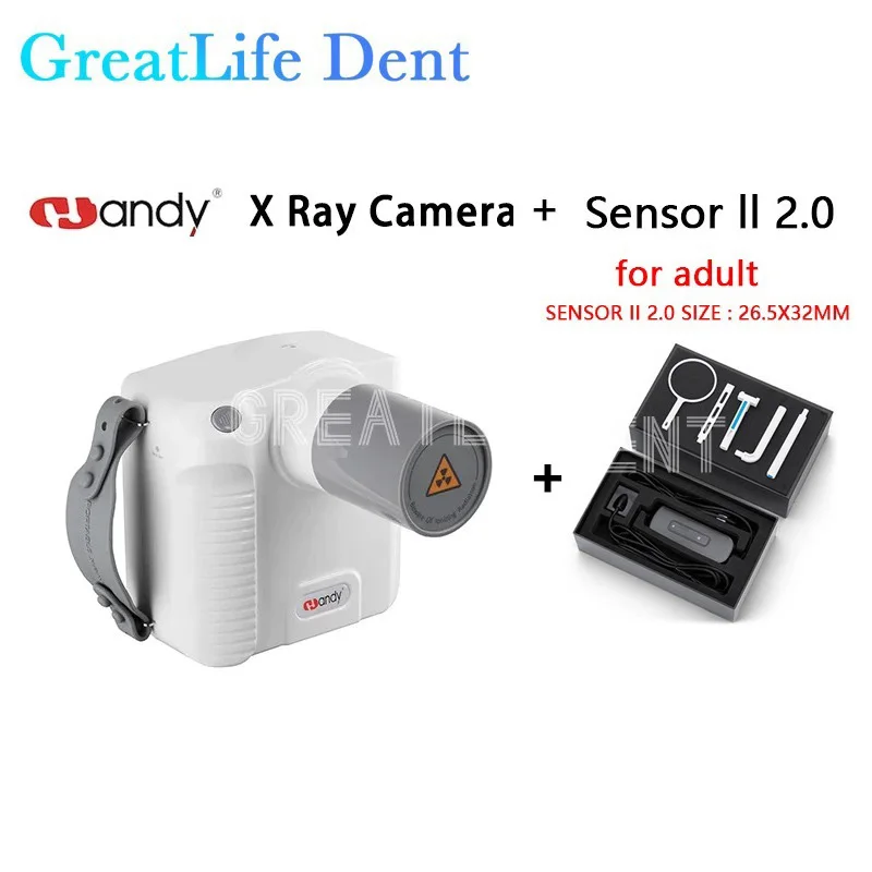 Greatlife Dental X-ray Unit With Sensor Ship From Mexico Digital X Ray Machine Portable XR Camera Rvg ImageSystem For Dentist