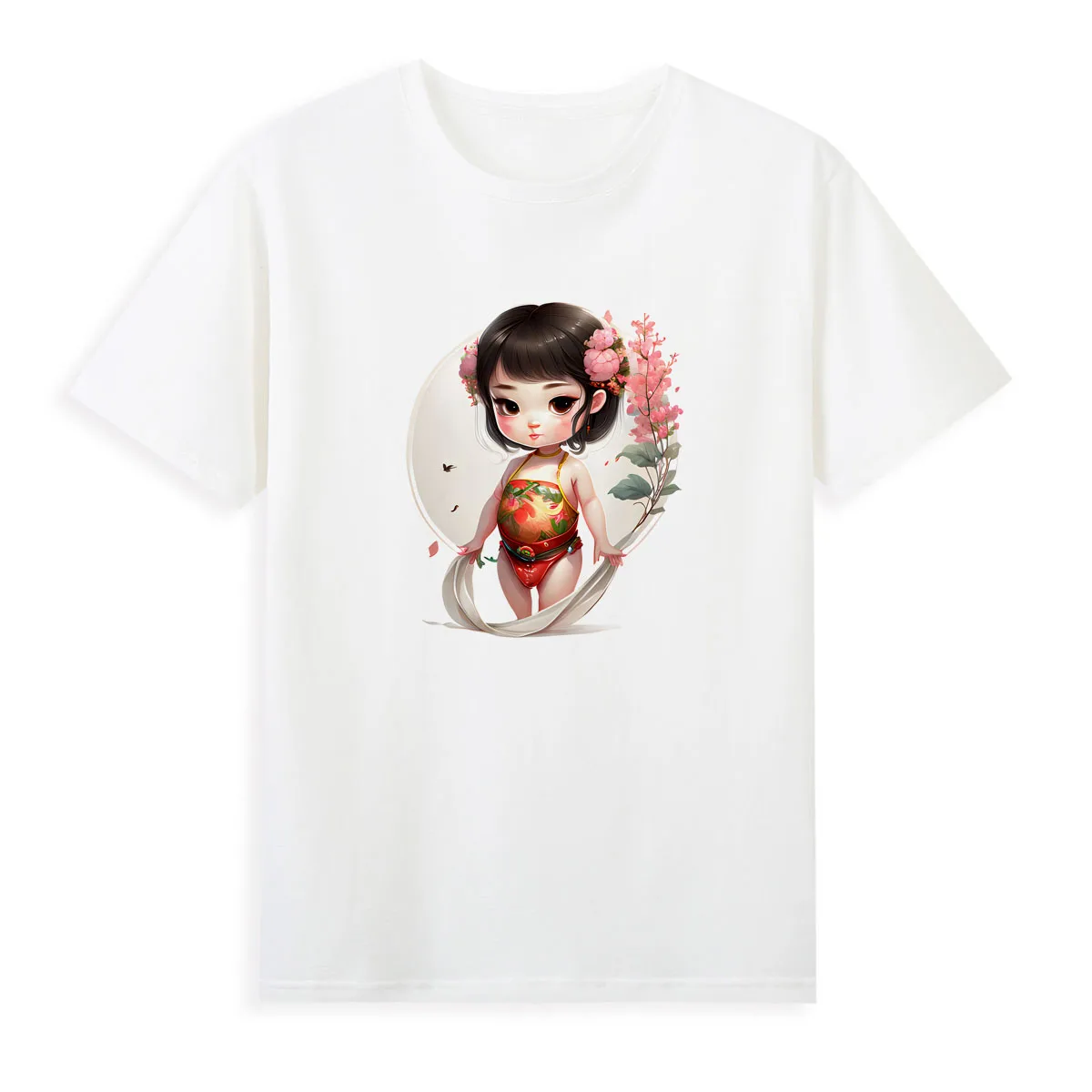 

Little girl printed T-shirt New Style Pink Shirts Original Brand Women Summer Clothes Fashion Tops Tees