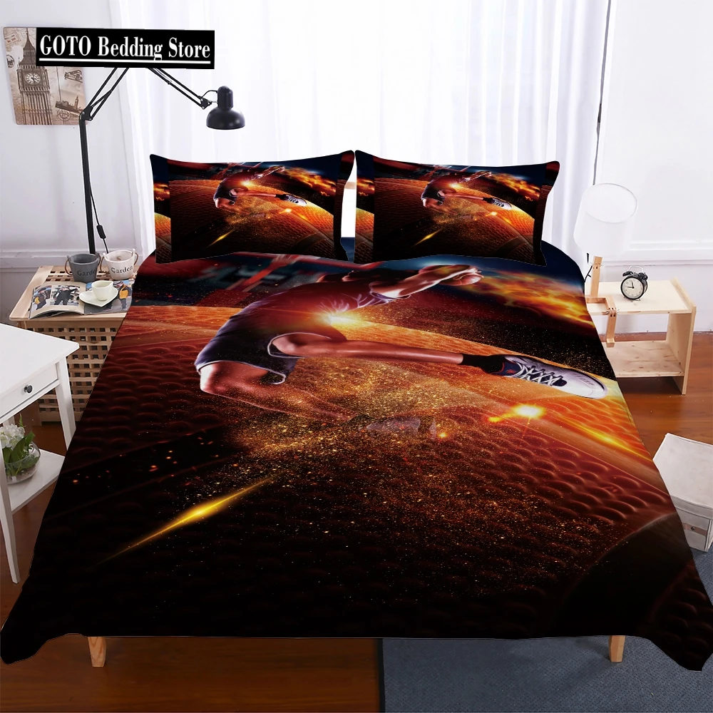 

Bedclothes Printed Fashion Trends Duvet Cover With Pillowcase Men's Bedding Bedcover Luxury Reactive Printing Modern Quilt Sets