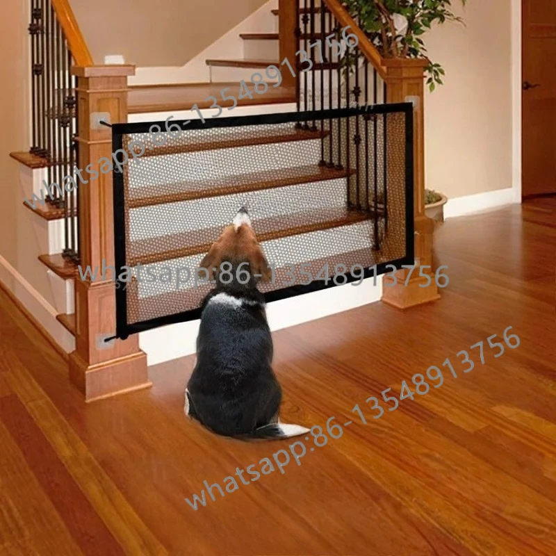 

Не требуется инструменты. Складная установка. Двери для домашних животных для собак и кошек, сверхмощные для широких дверных проемов/Лестничных пятен.