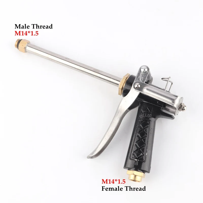 Stainless Steel High Pressure Agricultural Atomizing Nozzle Fruit Tree Spray Gun Pesticide Sprinkler Garden Irrigation Sprayer