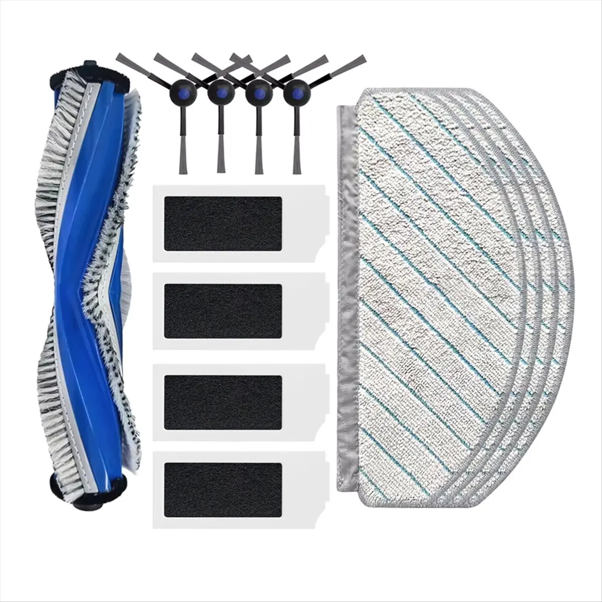 ل N20 / N20 Plus / N20 استبدال فرشاة جانبية رئيسية فلتر HEPA ممسحة وسادة قطع الغيار التبعي