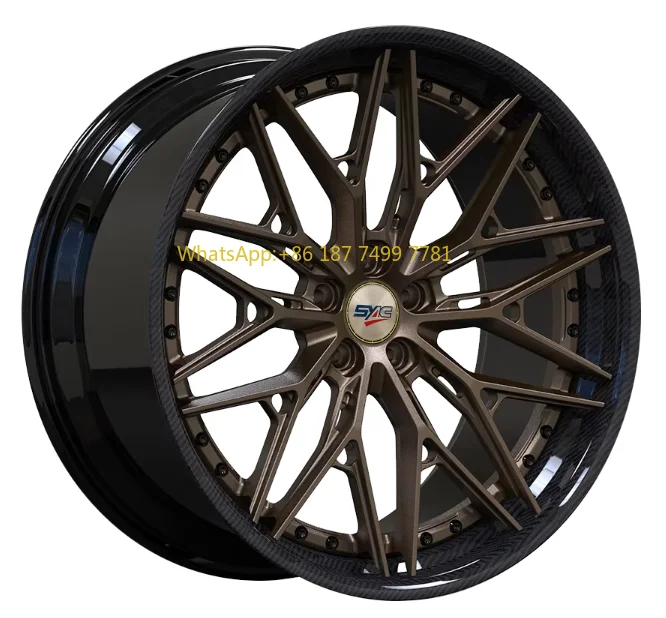

SYAC Monoblock 2-piece 3-piece Deep Dish Carbon Fiber Rims Forged Alloy Wheels ForW204/C63 W205/C63S W212/E63 W213/E63S W117/CLA