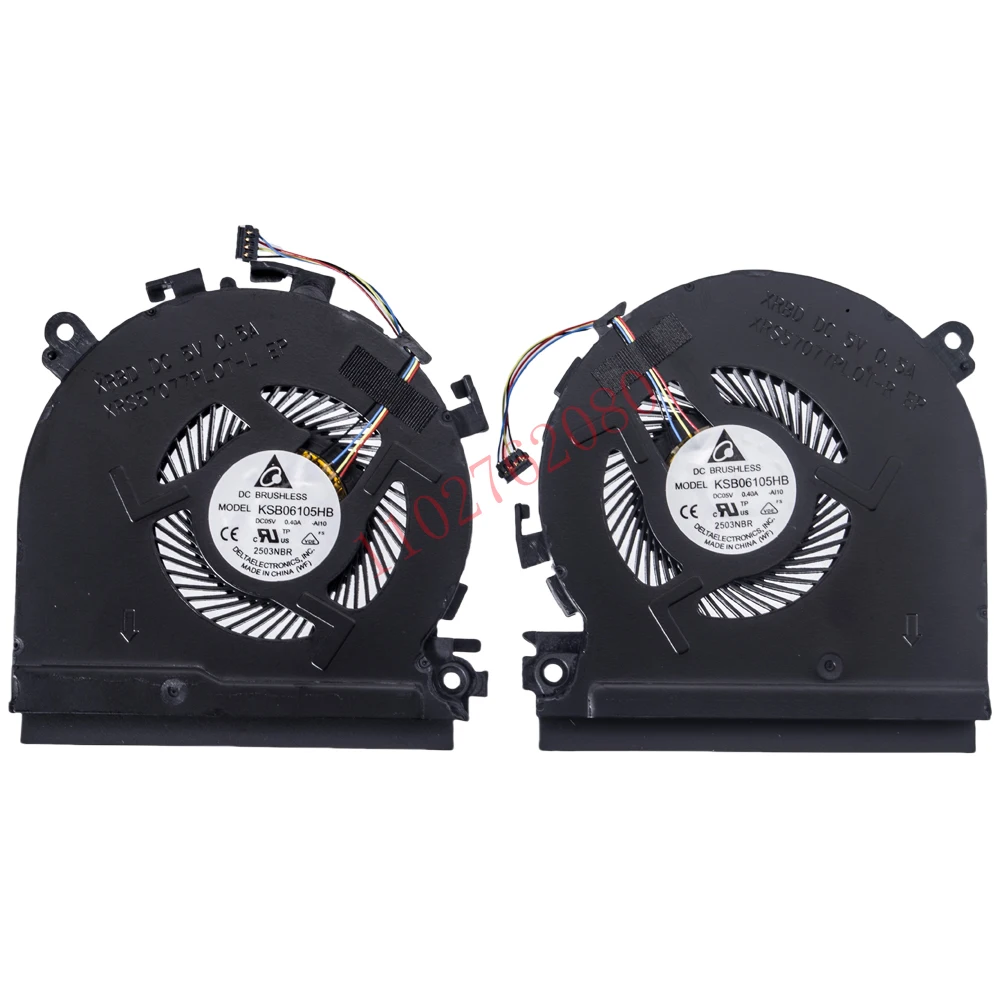 Replacement New Laptop CPU + GPU Cooling Fan for HP Spectre 15-CH 15-CH000 15-CH008CA 15-CH011DX 15-CH075NR  Series Fan