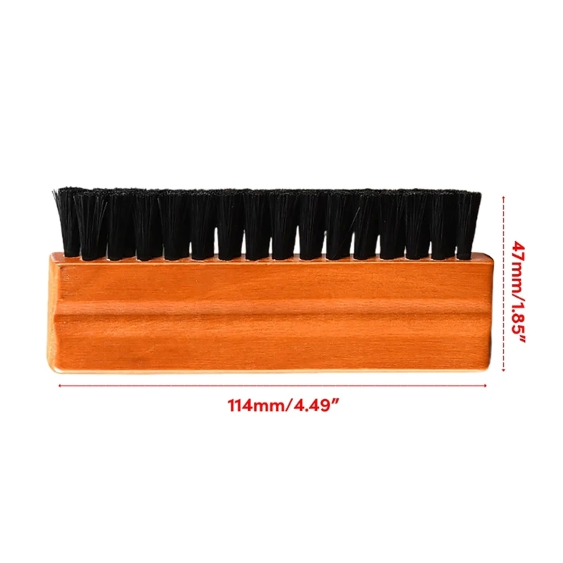 Handle Record Brush Cleanings Brush for Record Care Antistatic Record Dust Remover for Improved Sound Drop Shipping