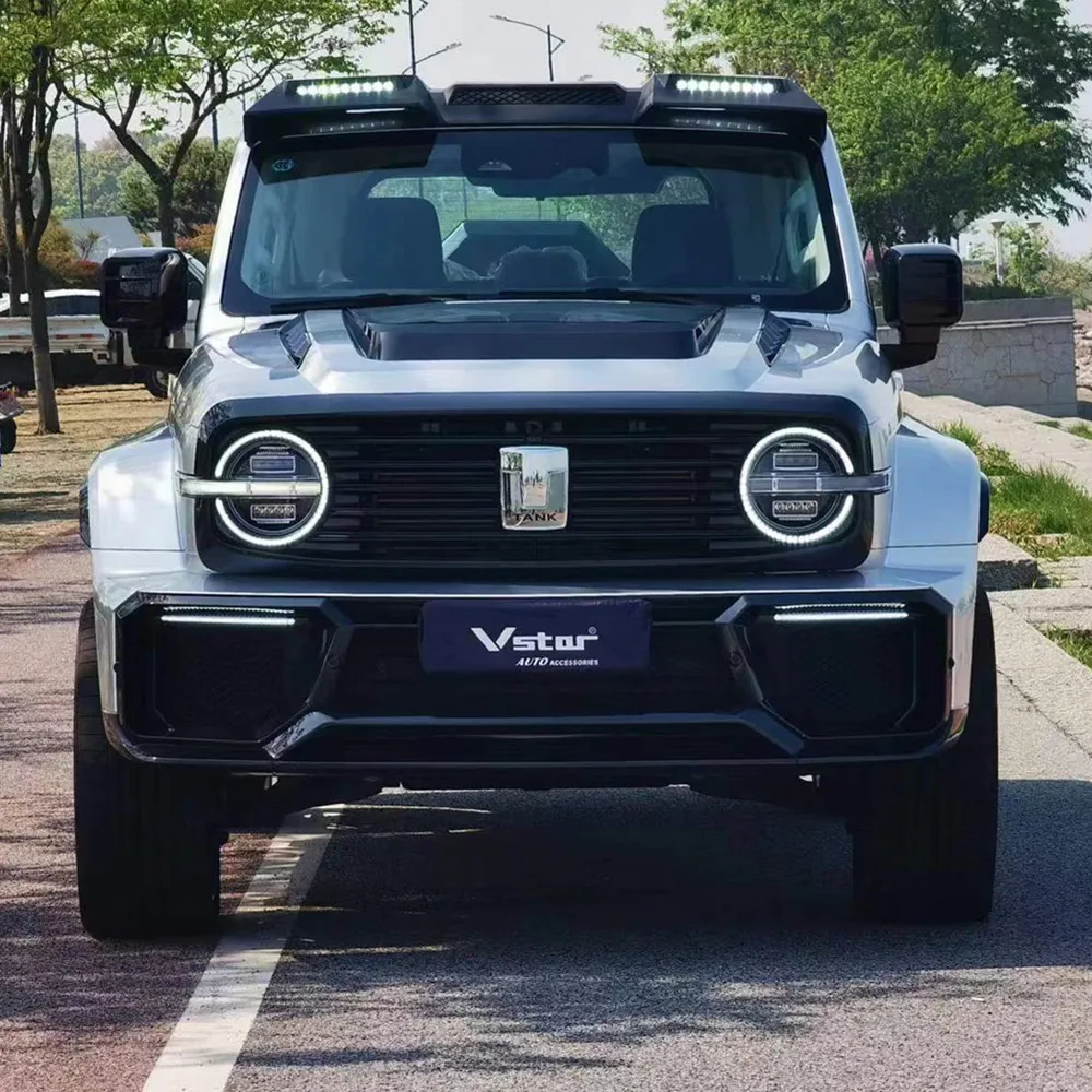 Accessorio di aggiornamento Serbatoio 300 Mars City Bodykit per GWM Paraurti anteriore posteriore Gonna laterale Vstar Make di alta qualità