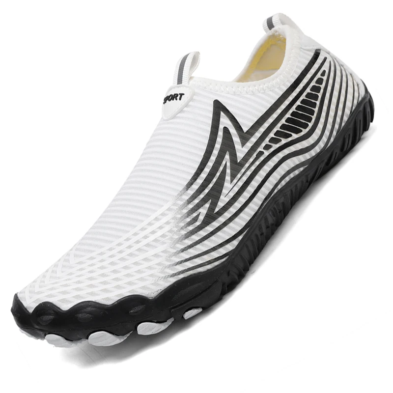 

Дышащие водные кроссовки унисекс, легкие быстросохнущие аквашузы без шнурков для серфинга, дайвинга, каньонинга