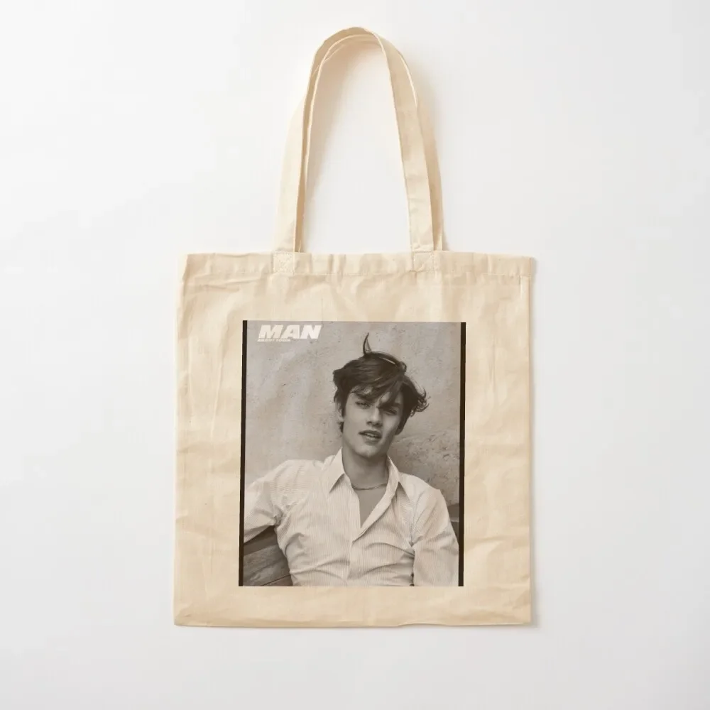 Louis Partridge Modeling Pictures Tote Bag eco bag folding women bag hand ladies