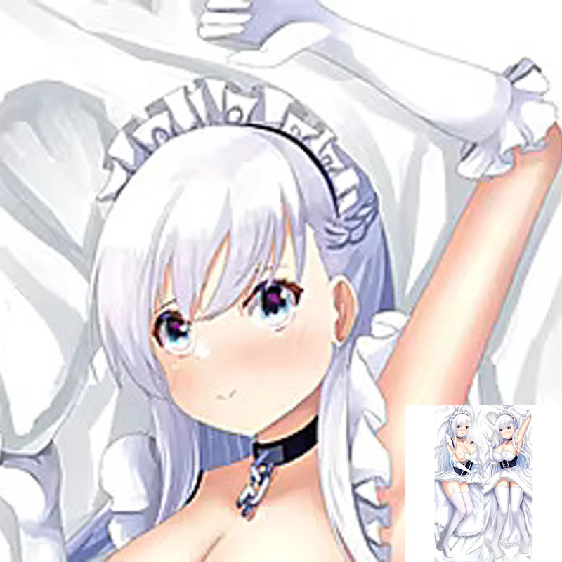 

Anime Pillow Cover Dakimakura Belfast 2 Side Printed Hugging Body Pillowcase Cushion Cover Bedding Decor