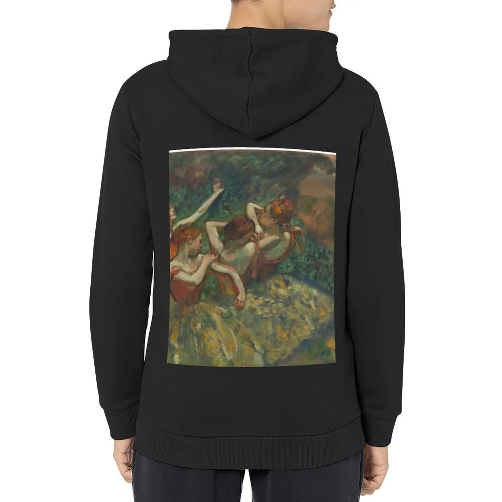 

Edgar Degas, Four Dancers, 1899 Painting Hoodie men wear japanese style autumn men clothing graphic hoodie