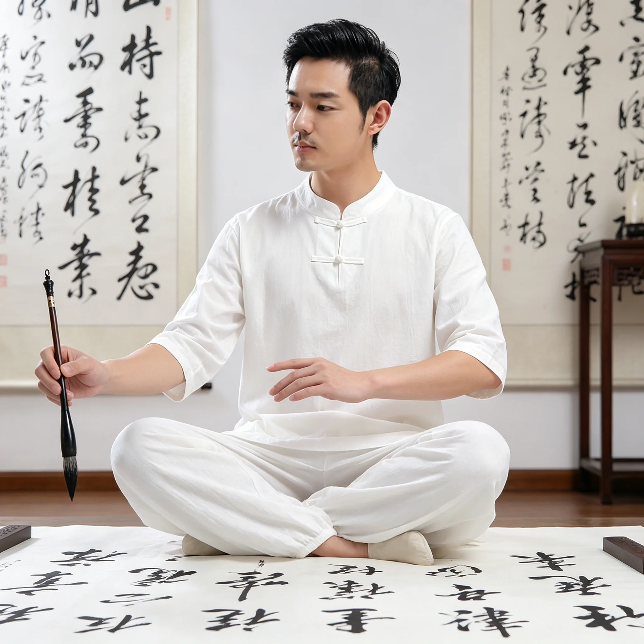 ensemble-deux-pieces-simple-et-monochromatique-en-coton-et-lin-style-zen-bouddhiste-pour-homme-et-femme-ideal-pour-la-maison-et-la-meditation