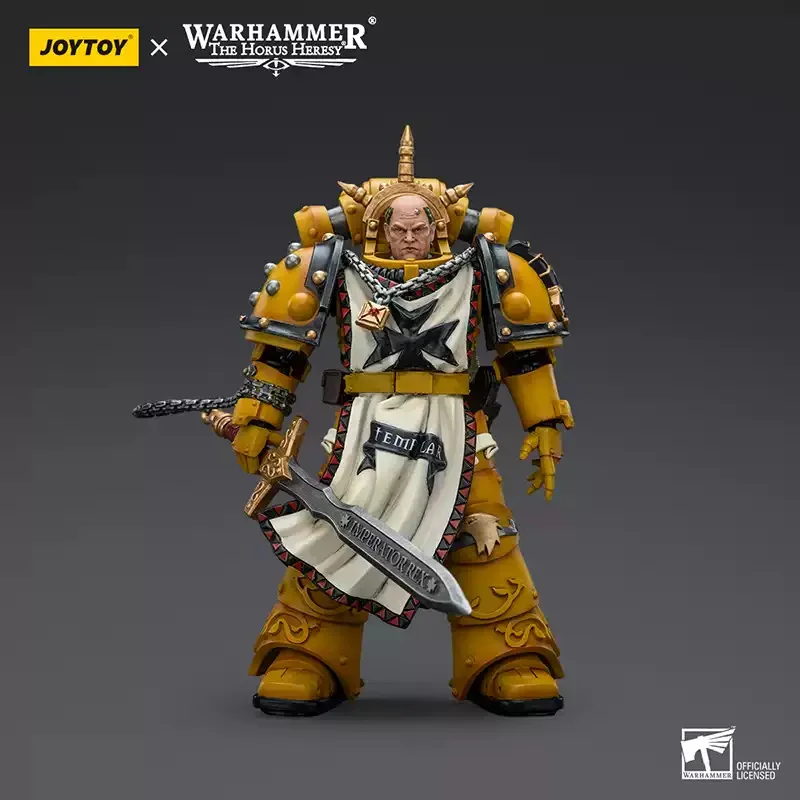 

JOYTOY The Horus Heresy 1/18 First Captain of the lmperial Fists Sigismund 12.5cm Soldier Action Figure Figurine Model Toy