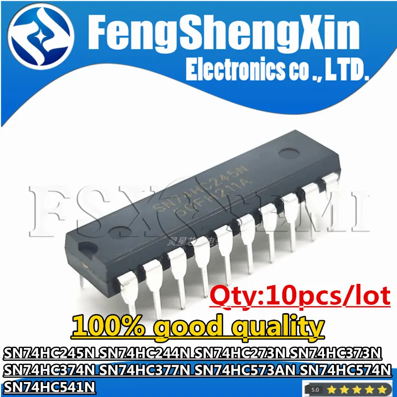 10PCS SN74HC245N 74HC245N DIP 74HC245 SN74HC373N SN74HC244N SN74HC377N SN74HC374N SN74HC574N SN74HC573AN SN74HC541N SN74HC273N