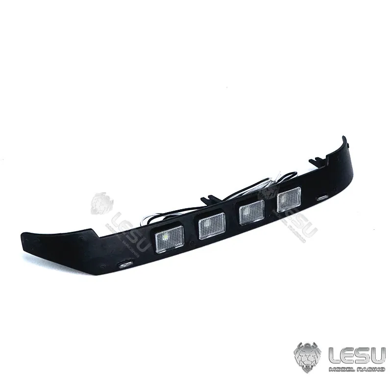 Lesu Modell für 1/14 Tamiya Traktor-LKW-Modell, Kabinen-Sonnenschutz S-1305, Beleuchtungsset, LKW-DIY-Zubehör, Spielzeug – Detail 6