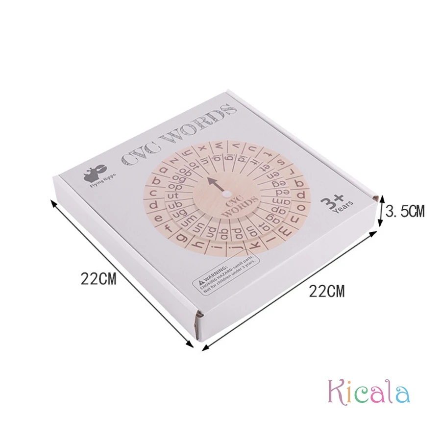 لعبة تعليمية خشبية للأطفال الدورية الأبجدية الإنجليزية بطاقات الكلمات التعلم المبكر التهجئة لعب للتعلم الكلمات الحروف