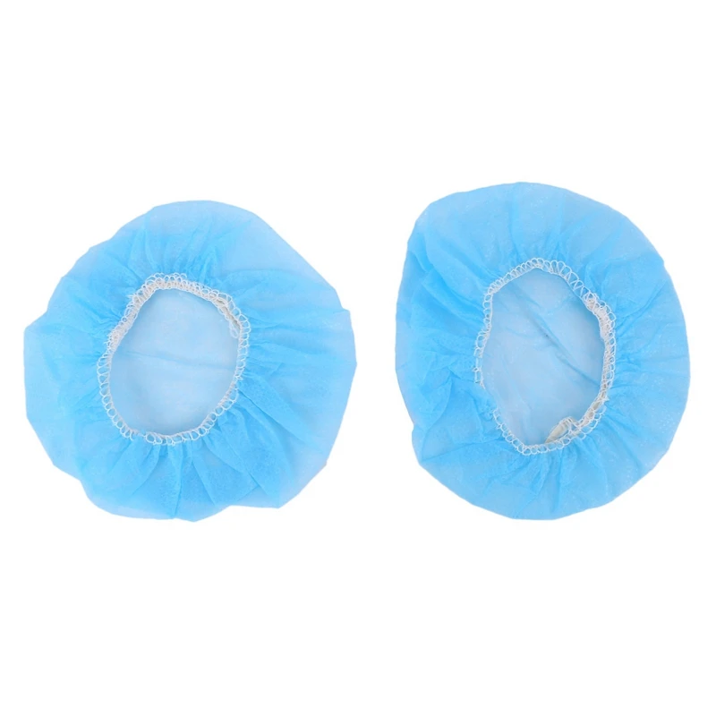 300 Pcs Disposable Hygienic Sanitary Earpads Ear Pads Cushions Stretchable Fabric For Headsets