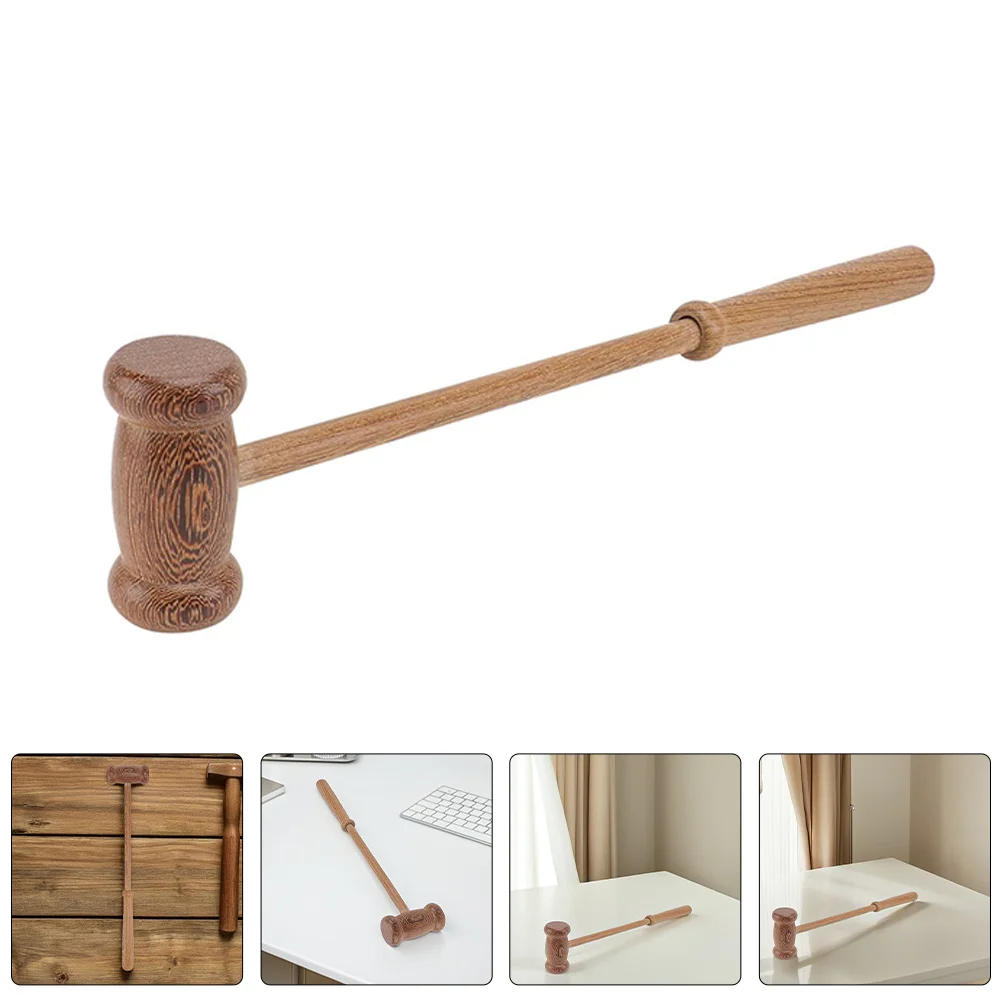 

2Pcs Wooden Massage Hammer Ergonomic Design Back Massager Muscle Fatigue Relief Portable Lightweight Home Office Travel Use