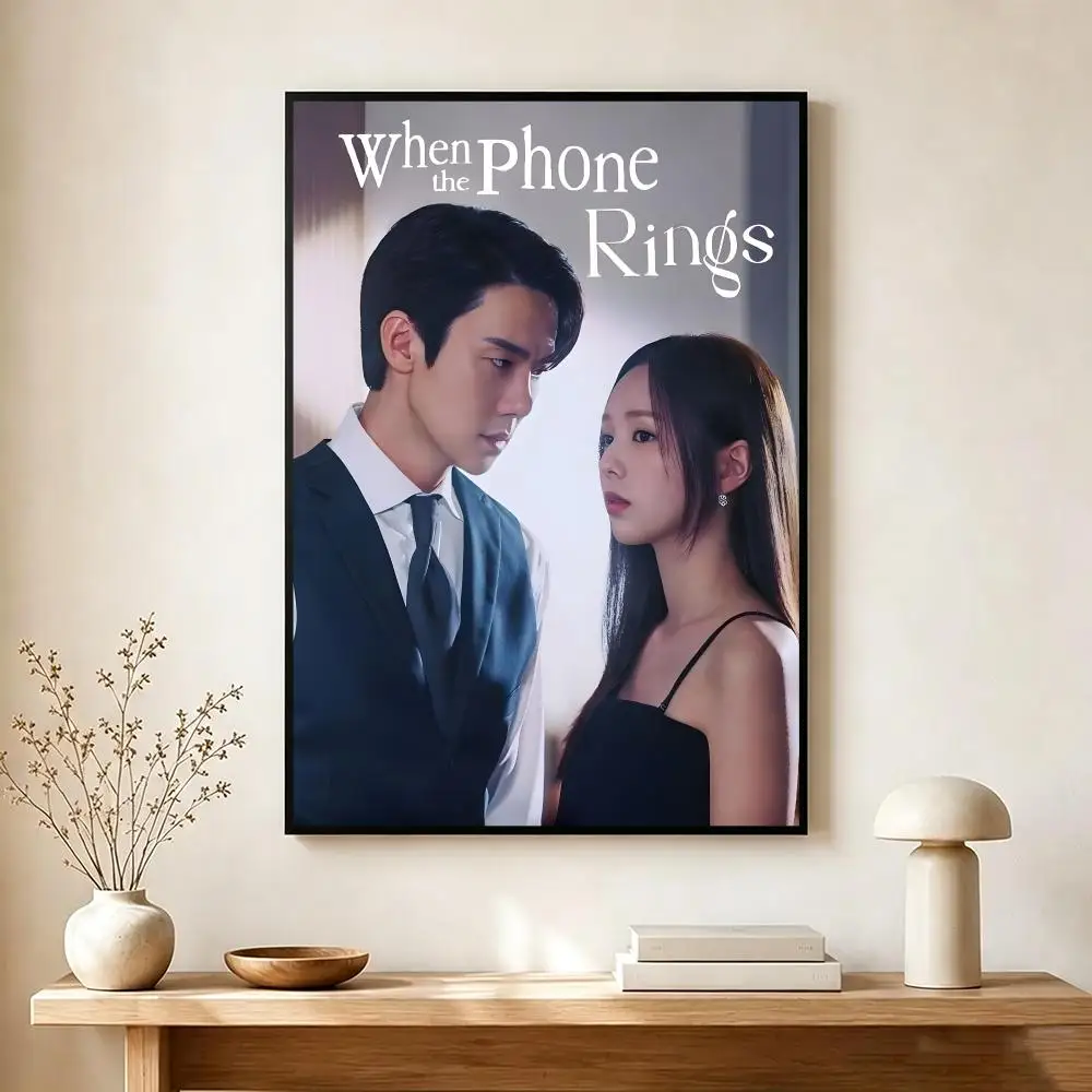 suspenseful drama W-When the Phone Rings Poster Modern Home Decoration Interior Design & Contemporary Wall Art Collection