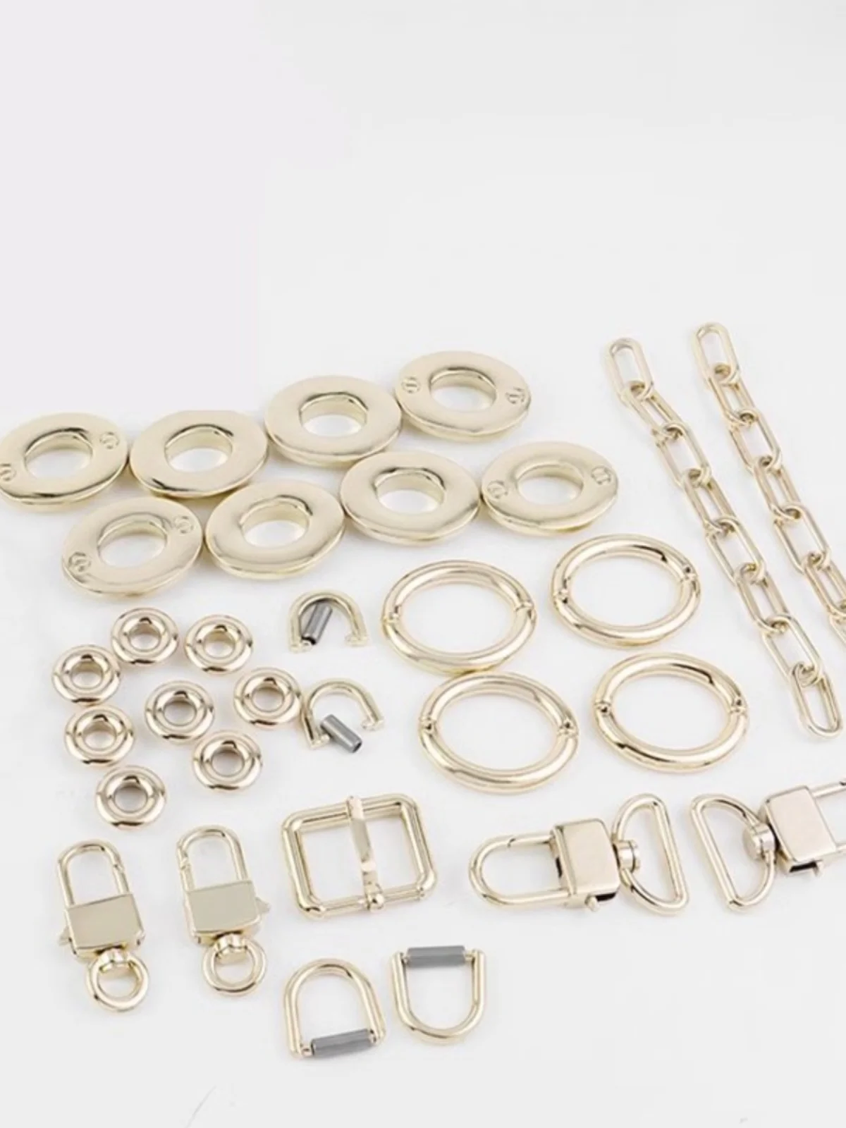 

Djoydio Horizontal Letter Pendant Hardware Accory for Lady Diagonal oulder Strap Handbag Ring Other Brand Faion Acc...
